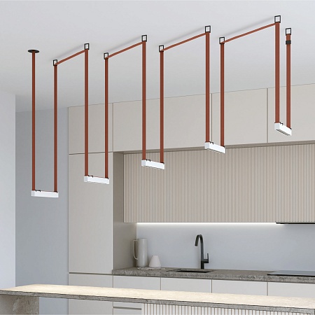 Светильник на шине Denkirs BELTY GRILL DK5570-WB - фото