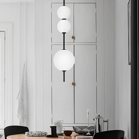 Подвесной Светильник White Beads Pendant D50 Imperiumloft 275303-22 - фото