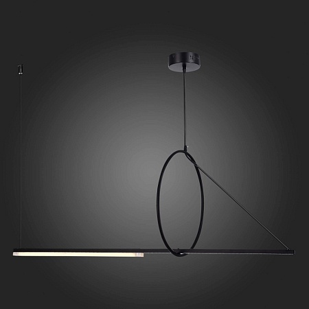 Светильник подвесной ST-Luce Черный LED 1*12W 3000K SL6113.403.01 - фото