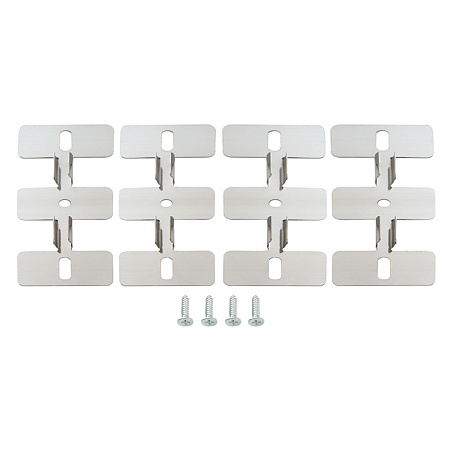 Профиль алюминиевый накладной/подвесной, с отсеком для БП, серебро, CAB267 - фото