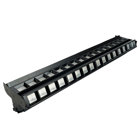 Светодиодный светильник Feron AL124 трековый однофазный на шинопровод 3*30W 4000K 60 градусов черный - фото