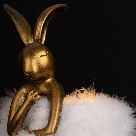 10315/B White fluff Настольная лампа LOFT IT Lapine - фото