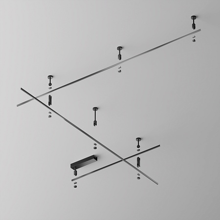 Шинопровод 2м flarity черный Technical Busbar trunkings Flarity TRX154-112B - фото