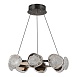 Светильник подвесной ST-Luce черный/ золотистый / прозрачный LED 1*64W 4000K SL6018.203.64 - фото