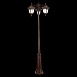 Светильник уличный наземный ST-Luce Кофейный/Кофейный, Прозрачный E27 3*60W SL083.705.03 - фото