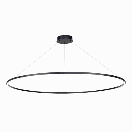 Cветильник подвесной SMART ST-Luce Черный/Белый LED 1*72W 2800-6500K ST605.403.72 - фото