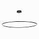Cветильник подвесной SMART ST-Luce Черный/Белый LED 1*72W 2800-6500K ST605.403.72 - фото