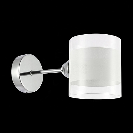 Светильник настенный Хром/Прозрачный, Белый E14 1*40W SLE102801-01 - фото