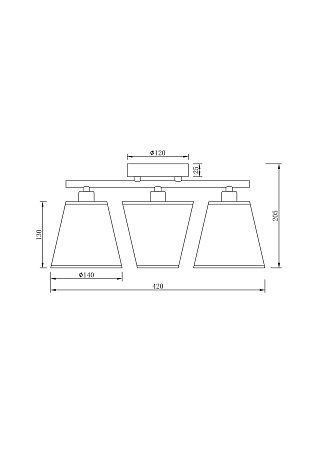 Люстра Freya FR5128PL-03W - фото
