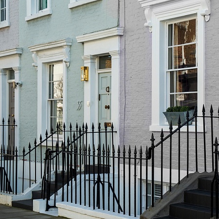 Звонок с кнопкой проводной Feron DB-102 электромеханический белый 230V 119х70х37мм - фото