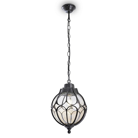 Светильник садово-парковый Feron PL3805  круглый на цепочке 60W 230V E27, черный - фото