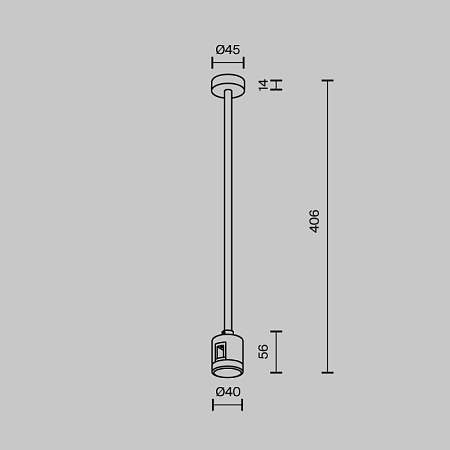 Комплектующие для трековой системы Technical TRA158C-IPCL1-B - фото