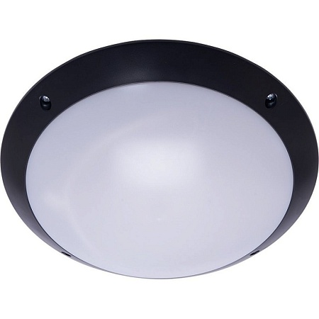 Светильник накладной IP64, 220V, 2*60Вт  2*Е27, черный,серии Альтан, ФБУ 05-2*20-001 - фото