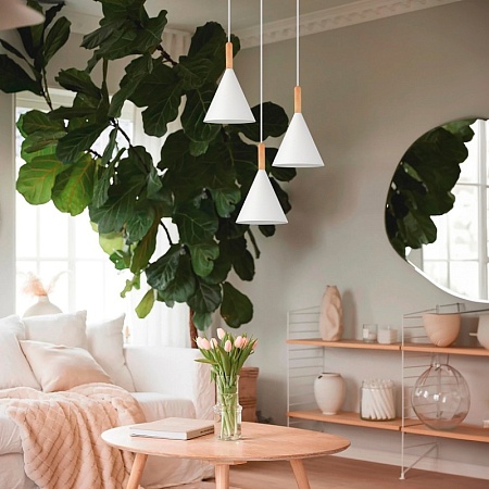 Светильник подвесной Белый/Белый E27 3*40W SLE1255-503-03 - фото