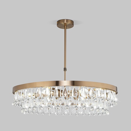 Подвесной светильник Eurosvet 60165/6 латунь - фото