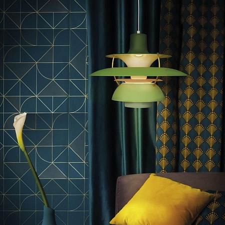 10113 Green Подвесной светильник LOFT IT Floret - фото