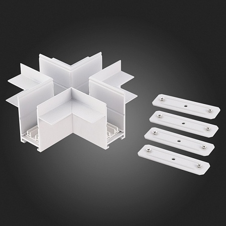 X- образный встраиваемый соединитель Skyline 220 ST-Luce Белый ST021.522.21 - фото