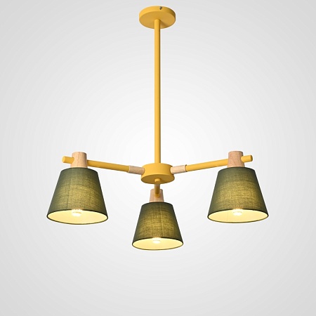 Потолочная Люстра На Штанге Natura A Green 3 Imperiumloft 101825-26 - фото