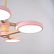 Подвесная Люстра Turna Dbl L6 Pink Imperiumloft 229081-26 - фото