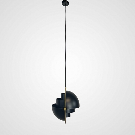 Люстра Louis Weisdorff Gubi Multi-Lite Suspension Lamp Black Imperiumloft 123433-22 - фото
