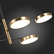 Светильник подвесной ST-Luce Черный/Латунь, Белый LED 6*7,5W 3000K SL1605.413.06 - фото