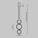 Подвесной светильник Maytoni Link MOD357PL-L20BS3K - фото