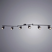 Спот Arte Lamp LENTE A1314PL-6BK