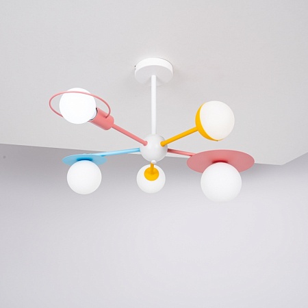 Потолочная Люстра Hendy Multicolor Imperiumloft 194956-23 - фото