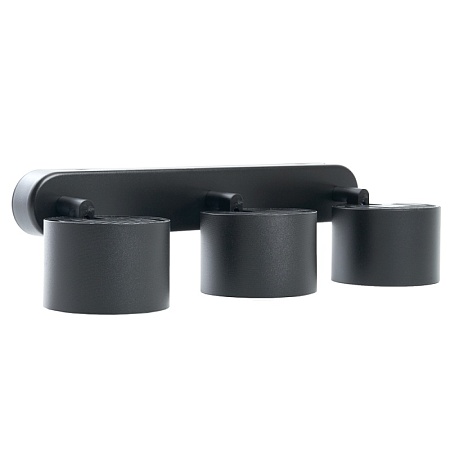 Светильник Feron ML213 настенно-потолочный под лампу GX53, черный - фото