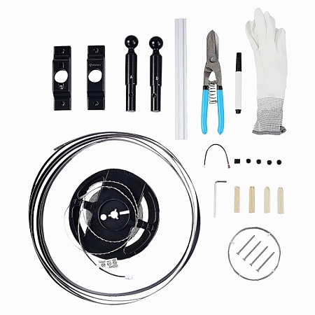 Тросовая световая система ST-Luce Черный LED 1*10W 4000K ST960.447.10 - фото