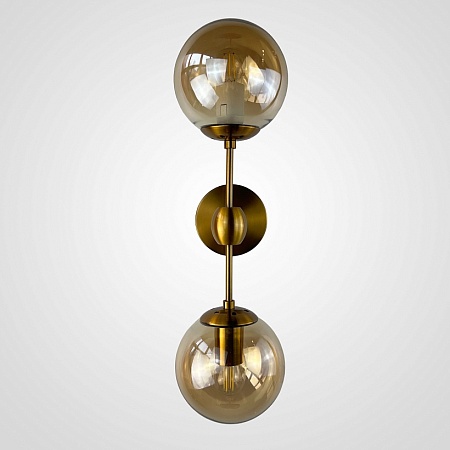 Бра Modo Sconce 2 Globes Gold Imperiumloft 84999-22 - фото