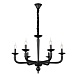 Люстра подвесная ST-Luce Черный E14 6*40W SL1114.403.06 - фото