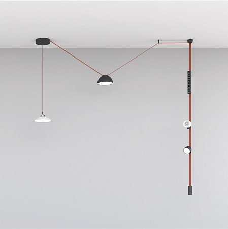 Светильник на шине Denkirs BELTY GRILL DK5571-BK - фото