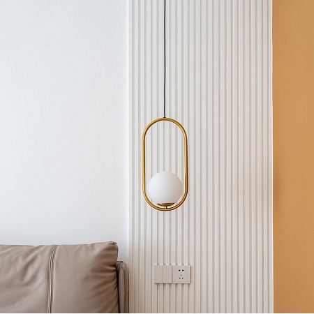 Подвесной Светильник Matthew Mccormick Hoop 50 Silver Mila Pendant Imperiumloft 179967-22 - фото