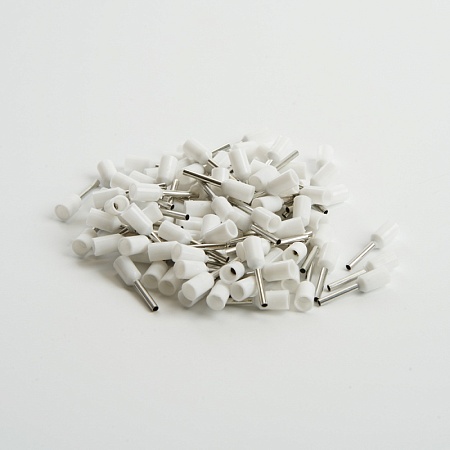 Наконечник штыревой втулочный изолированный НШВИ 0,5-8, LD405-058 (упаковка 100 шт) - фото