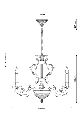 Lucia Tucci FIRENZE 1781.15.3 antique gold - фото