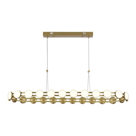 Светильник подвесной ST-Luce золотистый/белый LED 1*50W 4000K SL6610.203.26 - фото