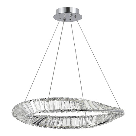 Светильник подвесной ST-Luce Хром/Прозрачный LED 1*32W 4000K SL6204.101.01 - фото