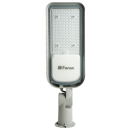 Светодиодный уличный консольный светильник Feron SP3060 80W 6400K 100-265V/50Hz, серый - фото