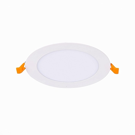 Св-к встр. Белый LED 1*9W 3000K 585Lm Ra80 110° IP20 D145xH8 90-265V ST209.538.09 - фото