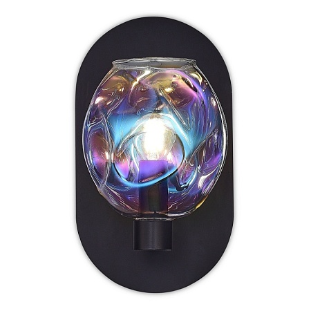 Бра ST-Luce Черный/Радужный E14 1*40W SL1188.401.01 - фото