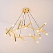 Подвесной Светильник Jonathan Browning Le Pentagone Chandelier 20 Light Imperiumloft 123487-22 - фото