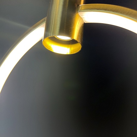 Подвесной Светильник Babetta Ring 1 L280 Brass 4000К Imperiumloft 186736-23 - фото