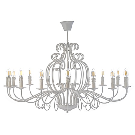 Подвесная люстра Arti Lampadari Amaro E 1.1.16 W - фото