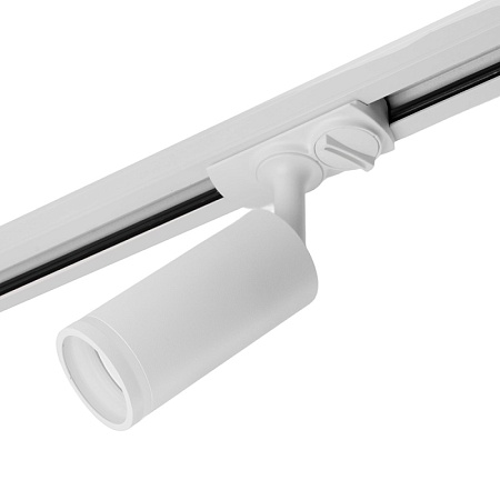 Светильник Feron AL146 трековый однофазный на шинопровод под лампу GU10, белый - фото