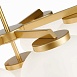 Люстра подвесная ST-Luce Золотистый/Белый E27 7*40W SL1503.203.07 - фото