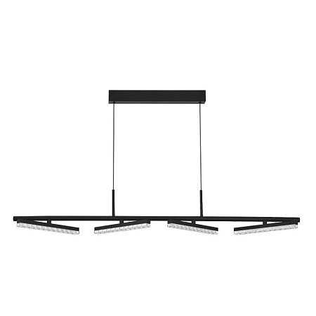 Светильник подвесной ST-Luce черный/прозрачный LED 1*32W 4000K SL1018.403.04 - фото