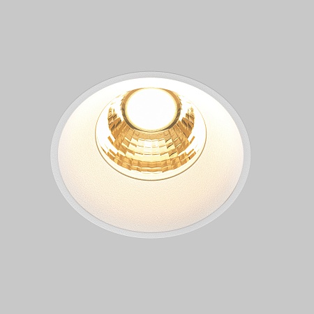 Встраиваемый светильник Technical Round DL058-7W2.7K-TRS-W - фото