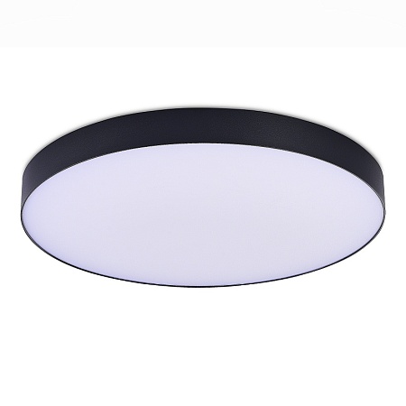 Светильник потолочный Черный LED 1*96W 3000K 8 640Lm Ra>85 120° IP20 D600xH55 185-265V ST606.432.96 - фото