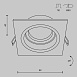 Встраиваемый светильник Technical Atom DL026-2-01B - фото